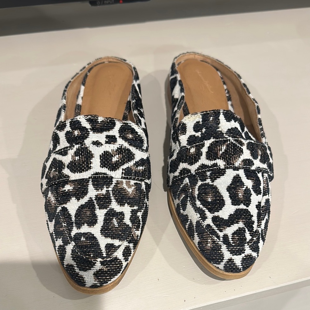 Leopard Print Women's Loafers
